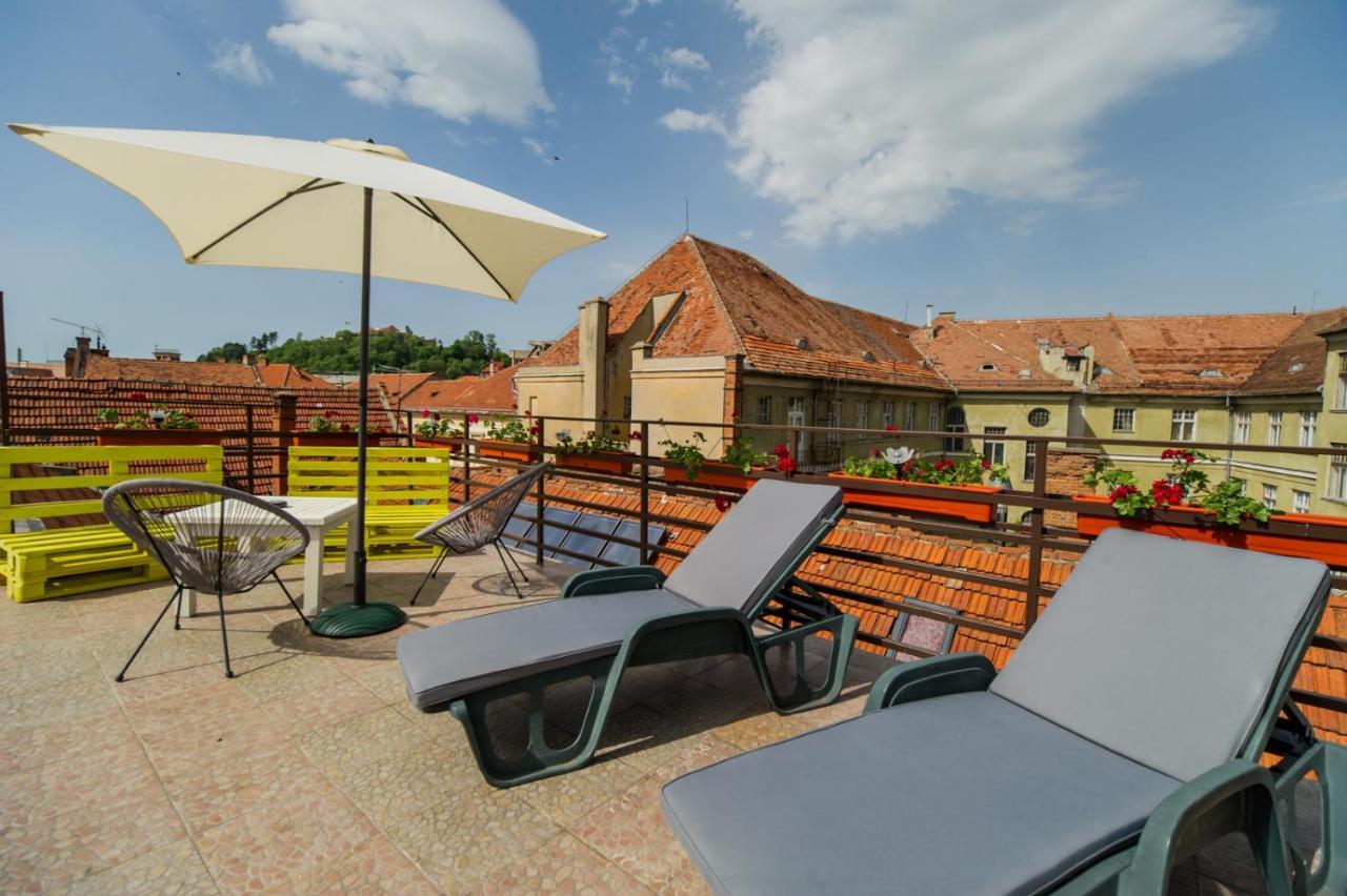 Rooftop Central Apartment บราชอฟ ภายนอก รูปภาพ